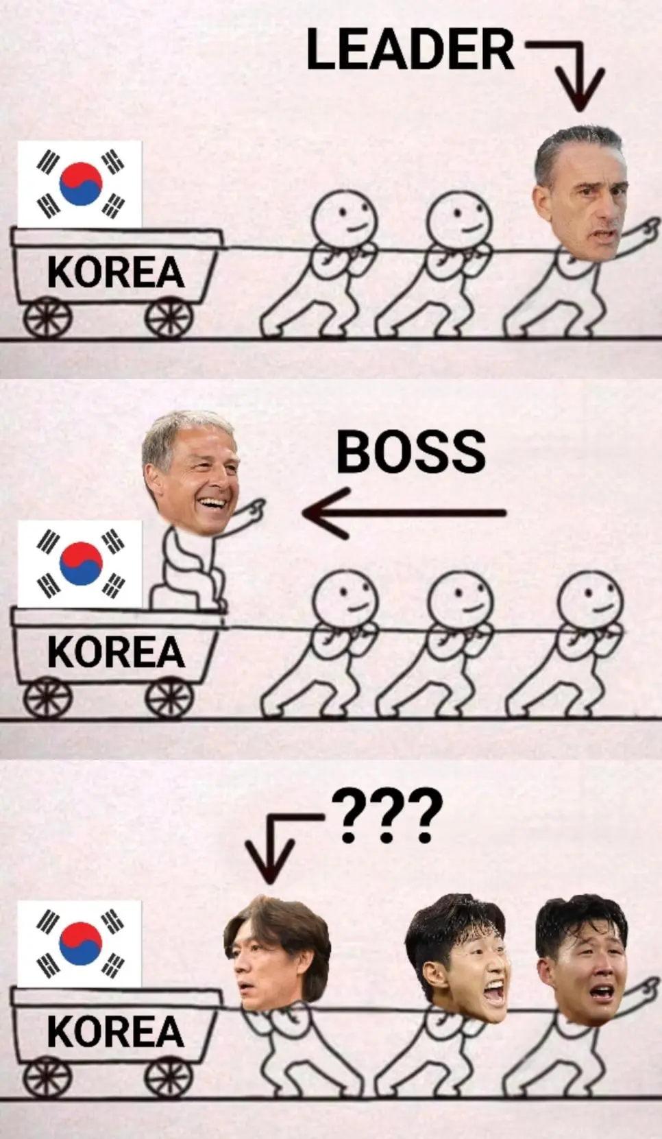 벤투클린스만홍명보 축구 한짤요약